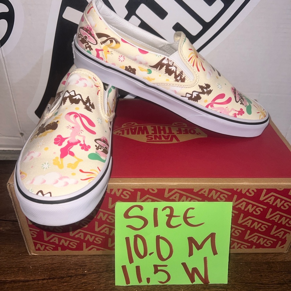 Vans Classic Slip On sz 10.0 Men 11.5 Woman